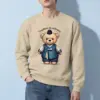 "Hanbok Teddy Bear" Heavy Blend Unisex Crewneck Sweatshirt