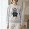 "Hanbok Teddy Bear" Heavy Blend Unisex Crewneck Sweatshirt | Gildan 18000