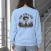 "Hanbok Under Moon" Heavy Blend Unisex Crewneck Sweatshirt