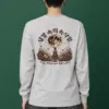 "Hanbok Under Moon" Unisex Longsleeve T-shirt | Gildan 2400