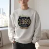 "Hand-Built Speed 1969" Heavy Blend Unisex Crewneck Sweatshirt | Gildan 18000