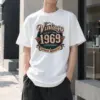 "Hand-Built Speed 1969" Heavyweight Unisex Crewneck T-shirt | Gildan 5000
