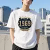 "Hand-Built Speed" Heavyweight Unisex Crewneck T-shirt | Gildan 5000