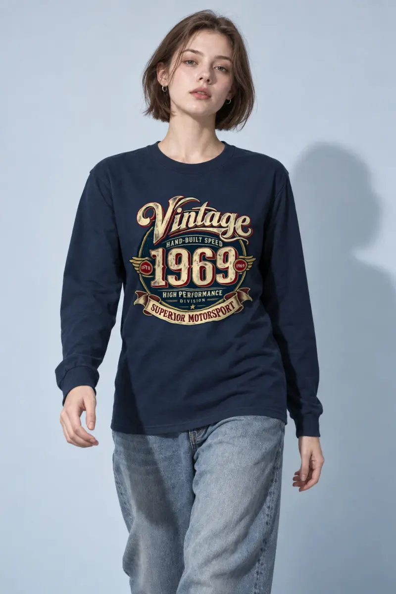 "Hand-Built Speed" Unisex Longsleeve T-shirt