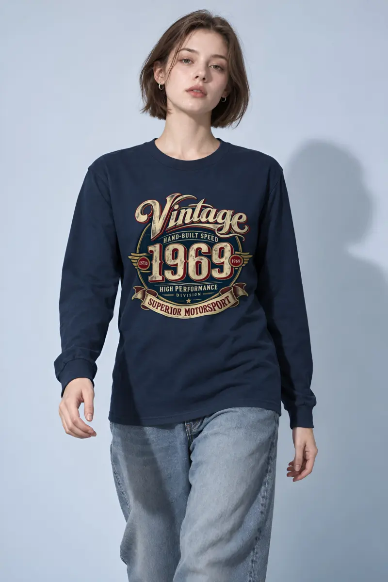 "Hand-Built Speed" Unisex Longsleeve T-shirt