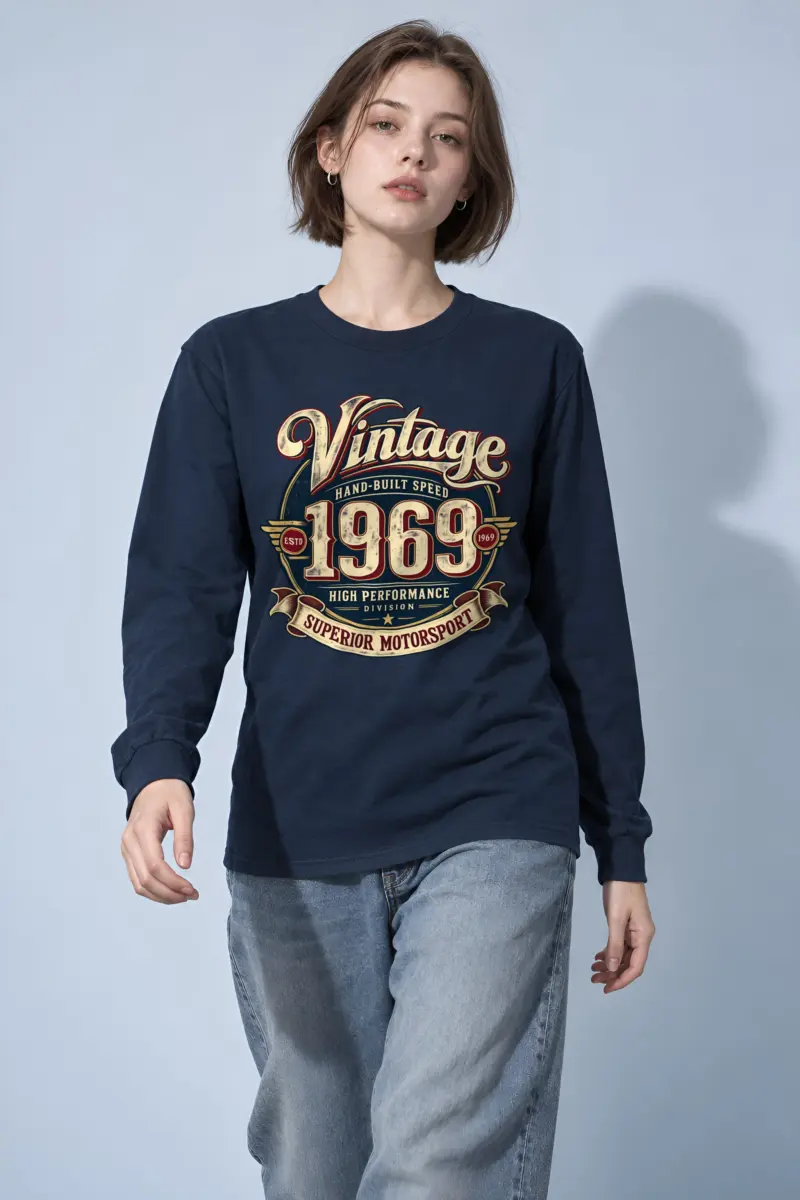 "Hand-Built Speed" Unisex Longsleeve T-shirt