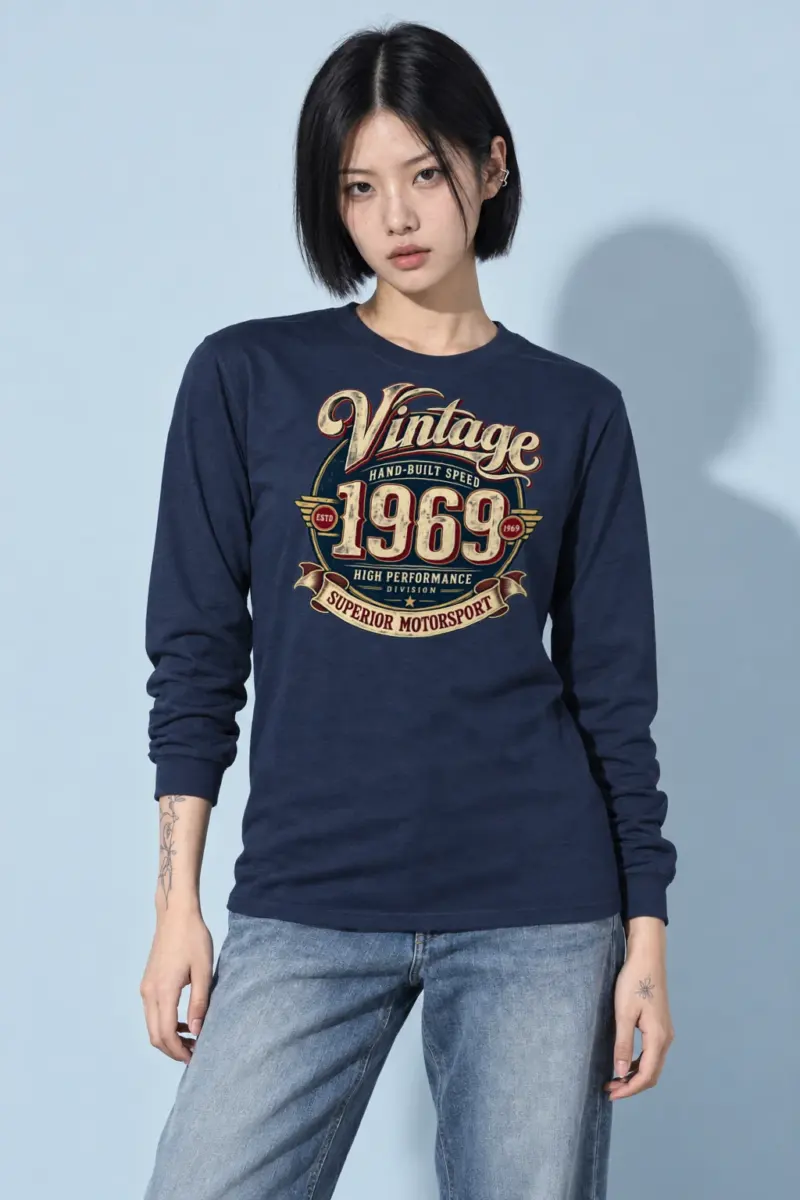 "Hand-Built Speed" Unisex Longsleeve T-shirt