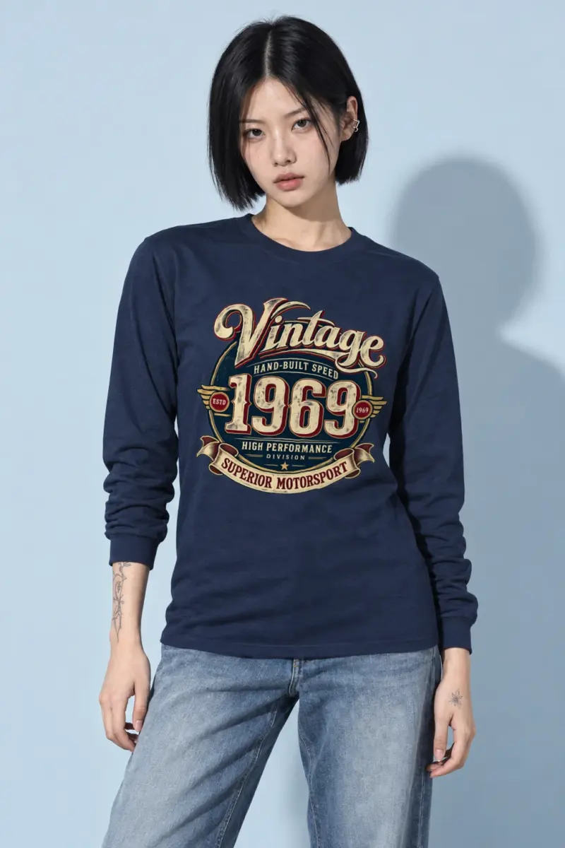 "Hand-Built Speed" Unisex Longsleeve T-shirt