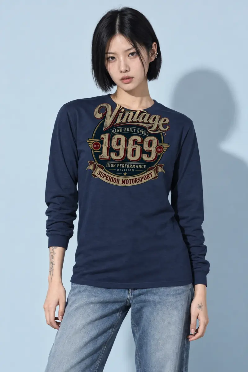 "Hand-Built Speed" Unisex Longsleeve T-shirt
