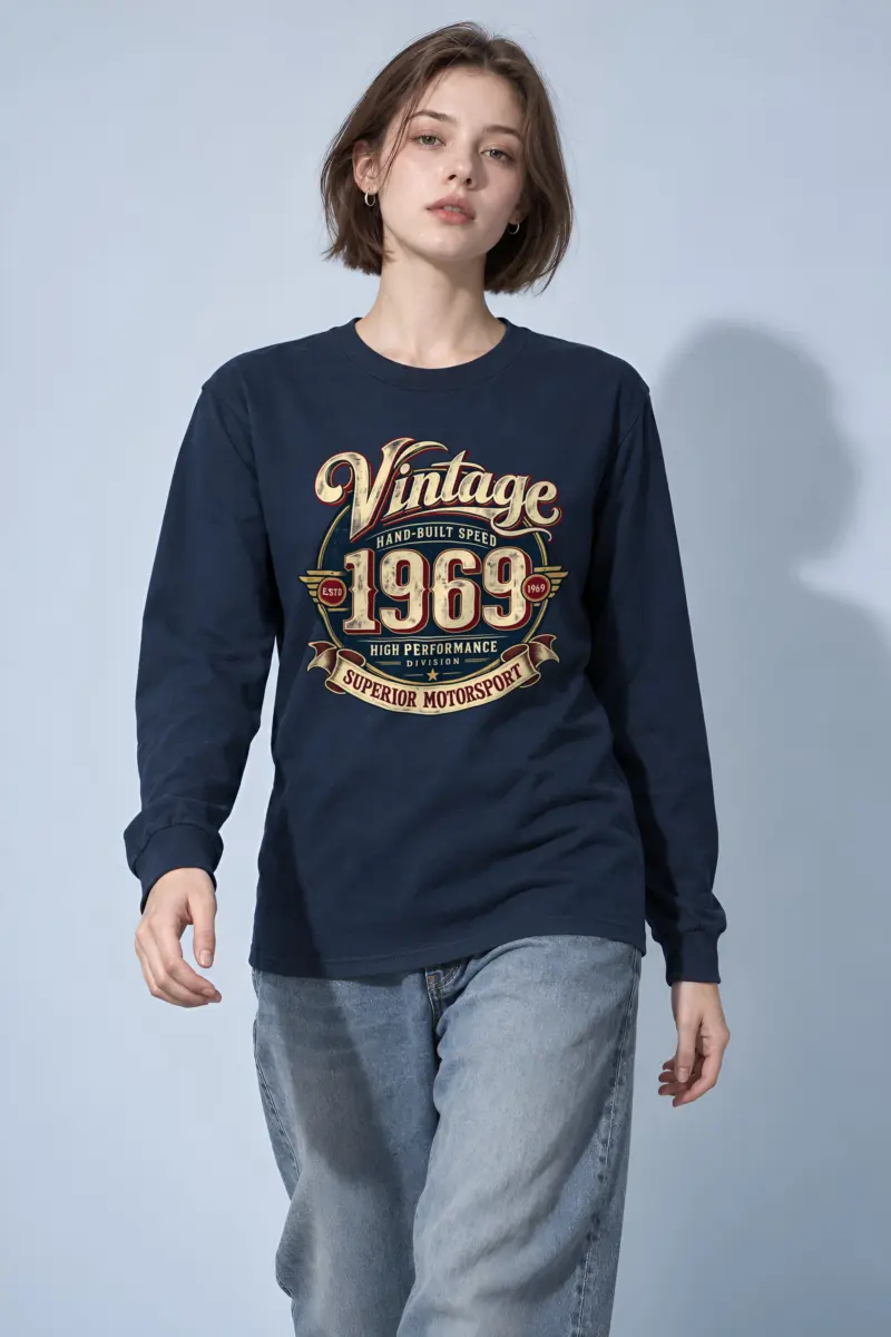 "Hand-Built Speed" Unisex Longsleeve T-shirt