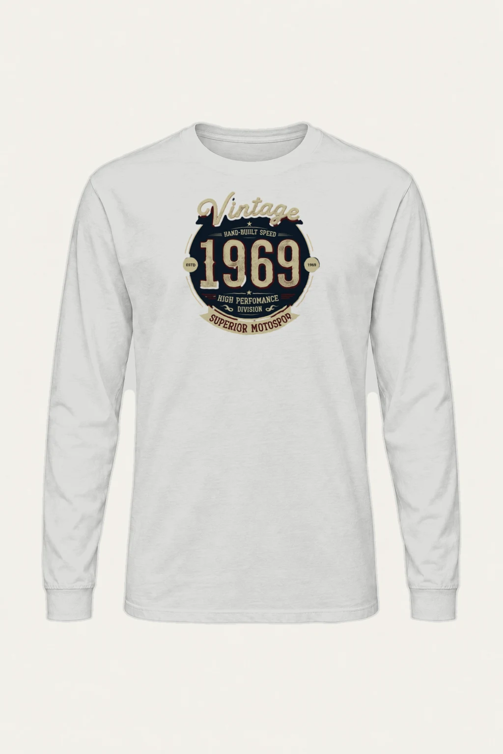 "Hand-Built Speed" Unisex Longsleeve T-shirt | Gildan 2400