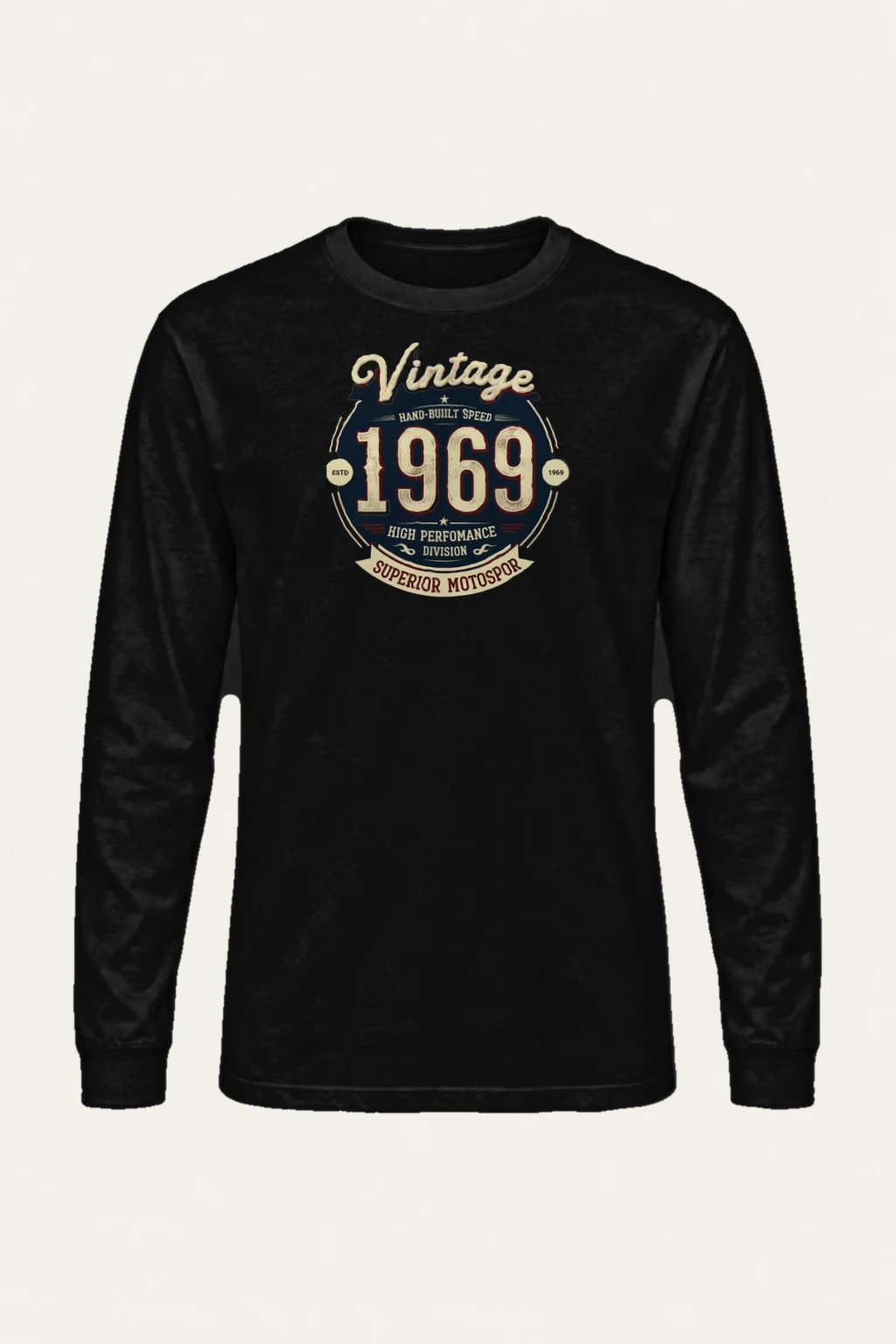 "Hand-Built Speed" Unisex Longsleeve T-shirt | Gildan 2400