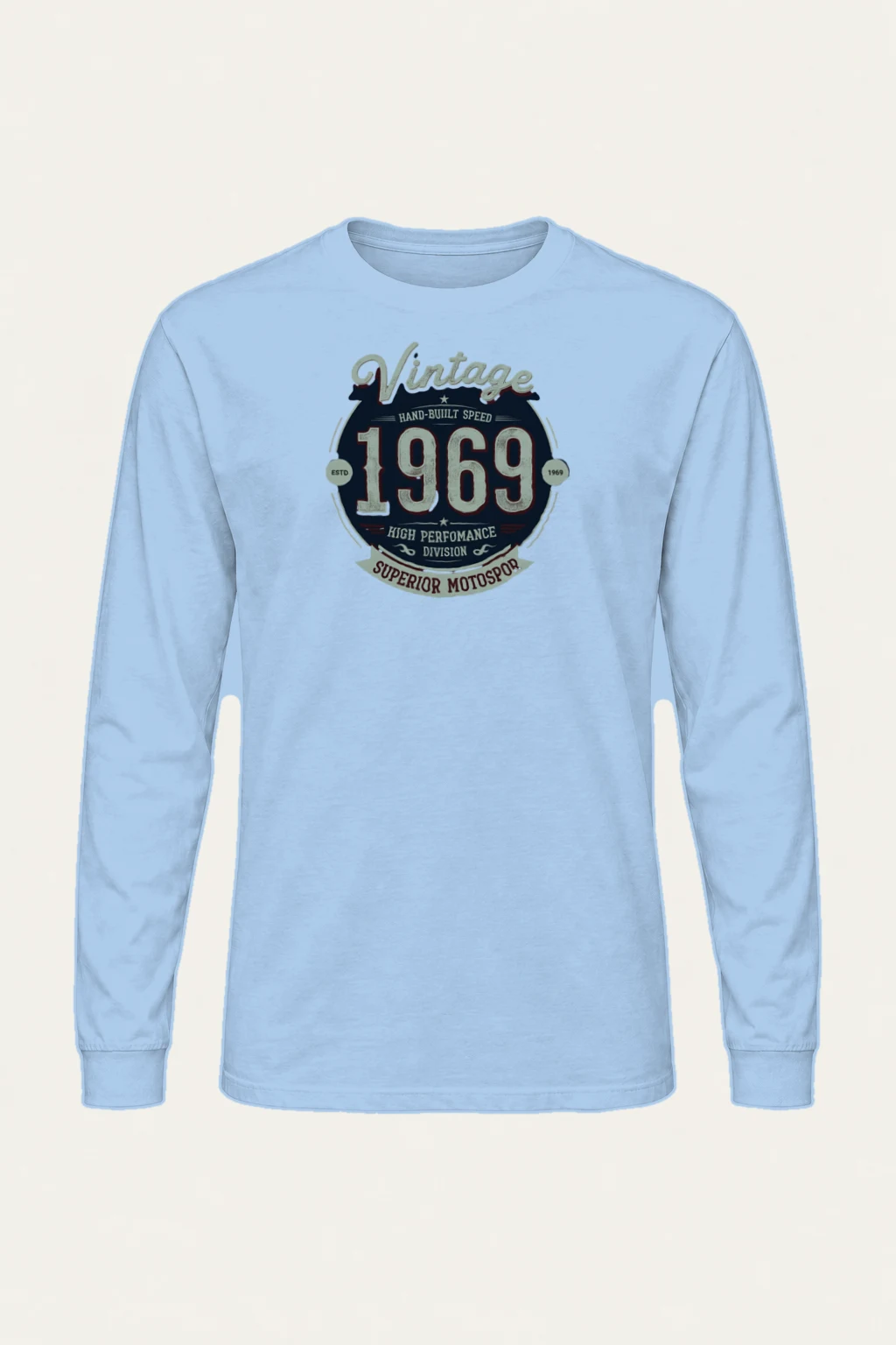 "Hand-Built Speed" Unisex Longsleeve T-shirt | Gildan 2400
