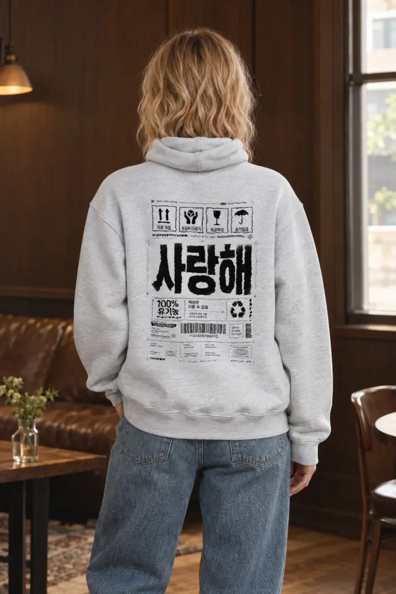 "Handle With Love" Heavy Blend Unisex Pullover Hoodie