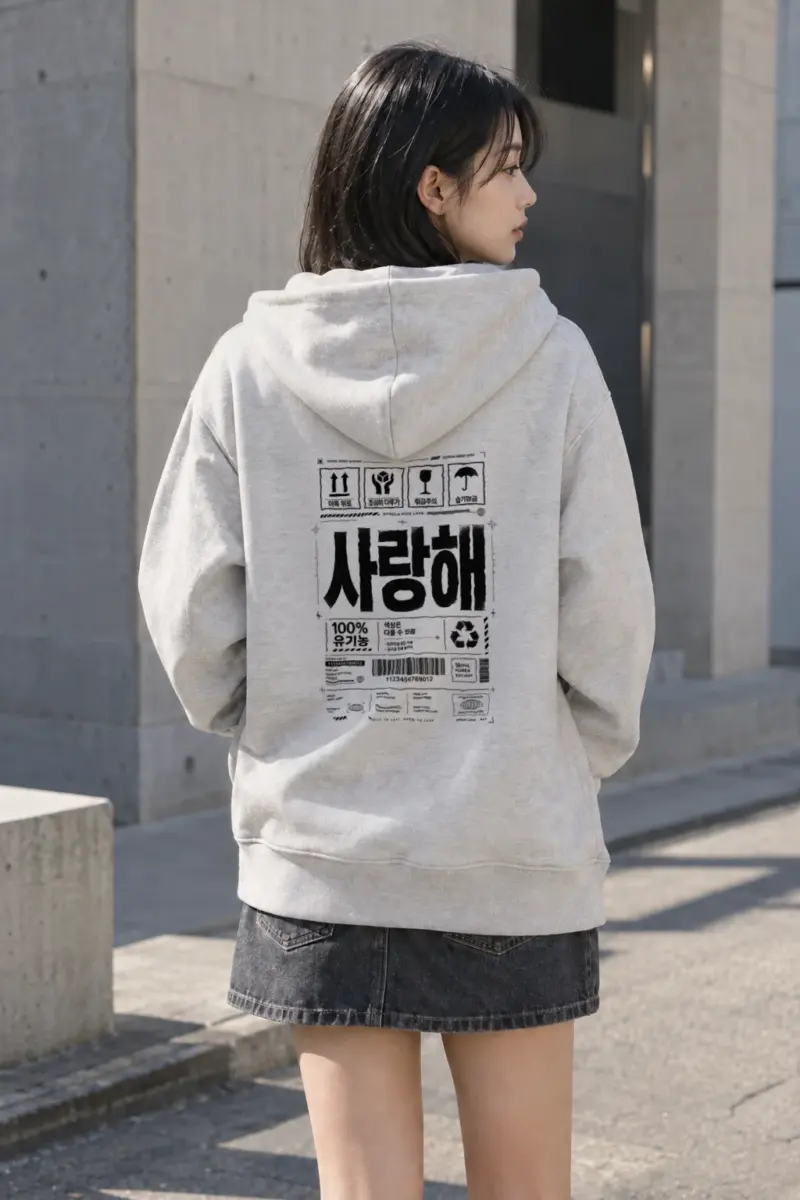 "Handle With Love" Heavy Blend Unisex Pullover Hoodie | Gildan 18500