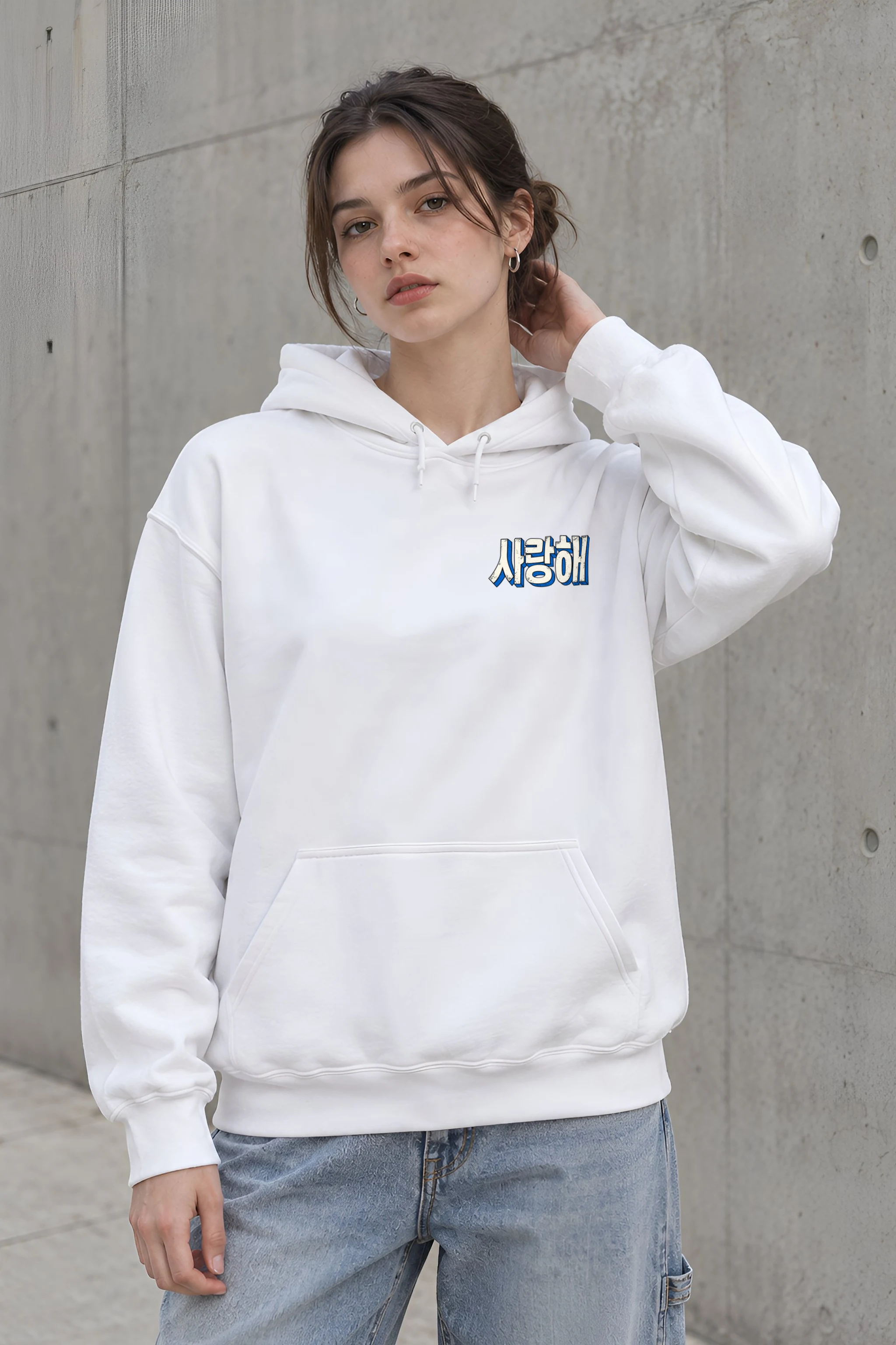 "Handle With Love" Heavy Blend Unisex Pullover Hoodie