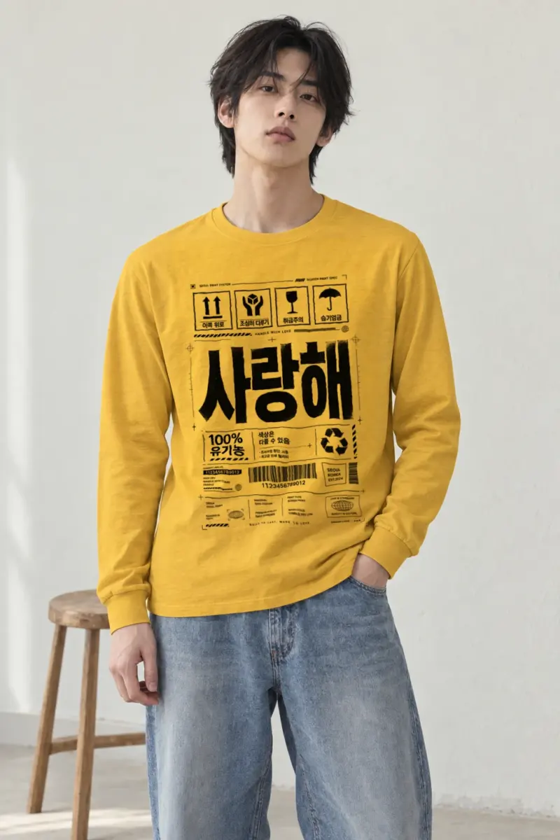 "Handle With Love" Unisex Longsleeve T-shirt