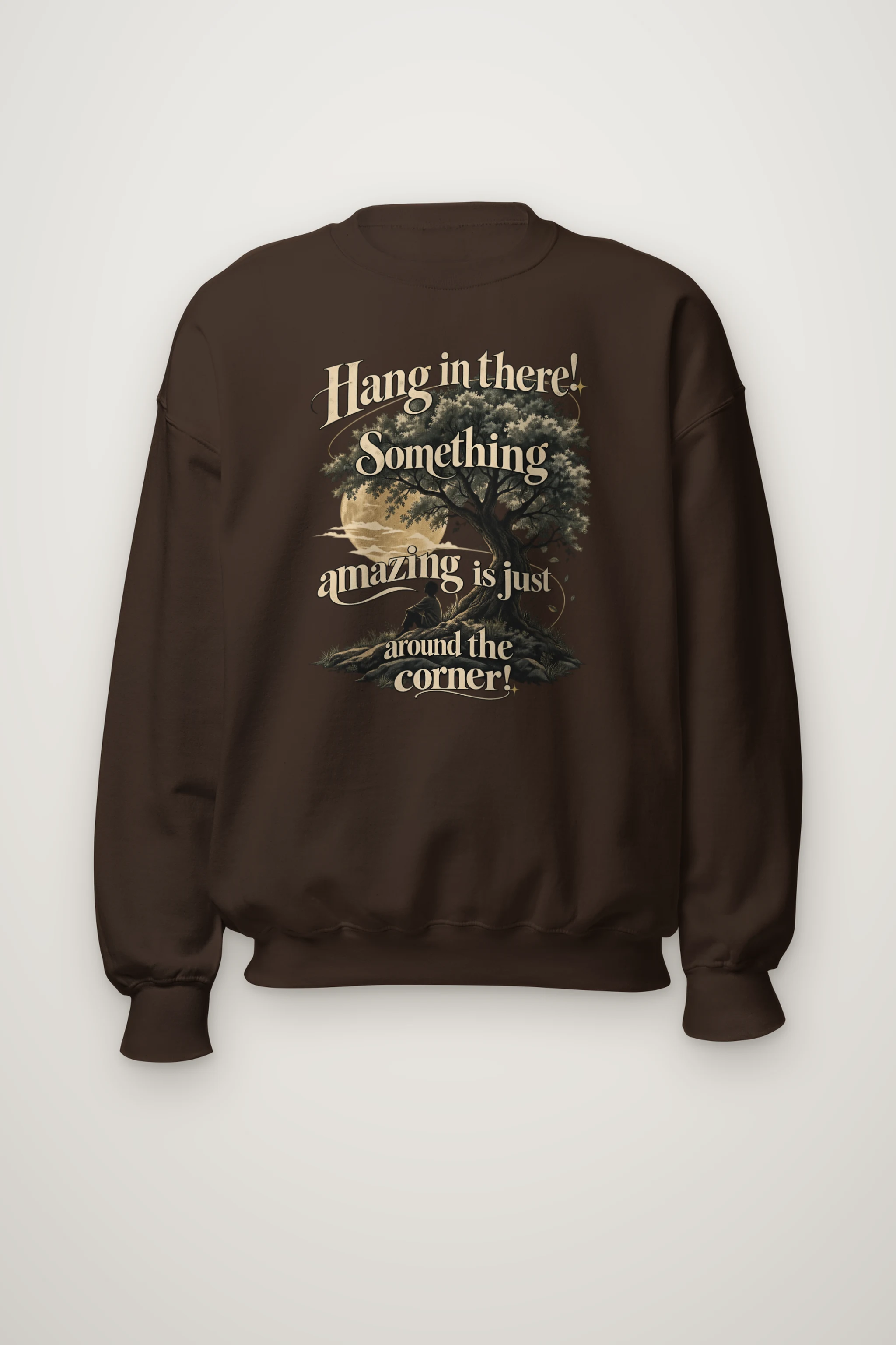 "Hang In There" Heavy Blend Unisex Crewneck Sweatshirt