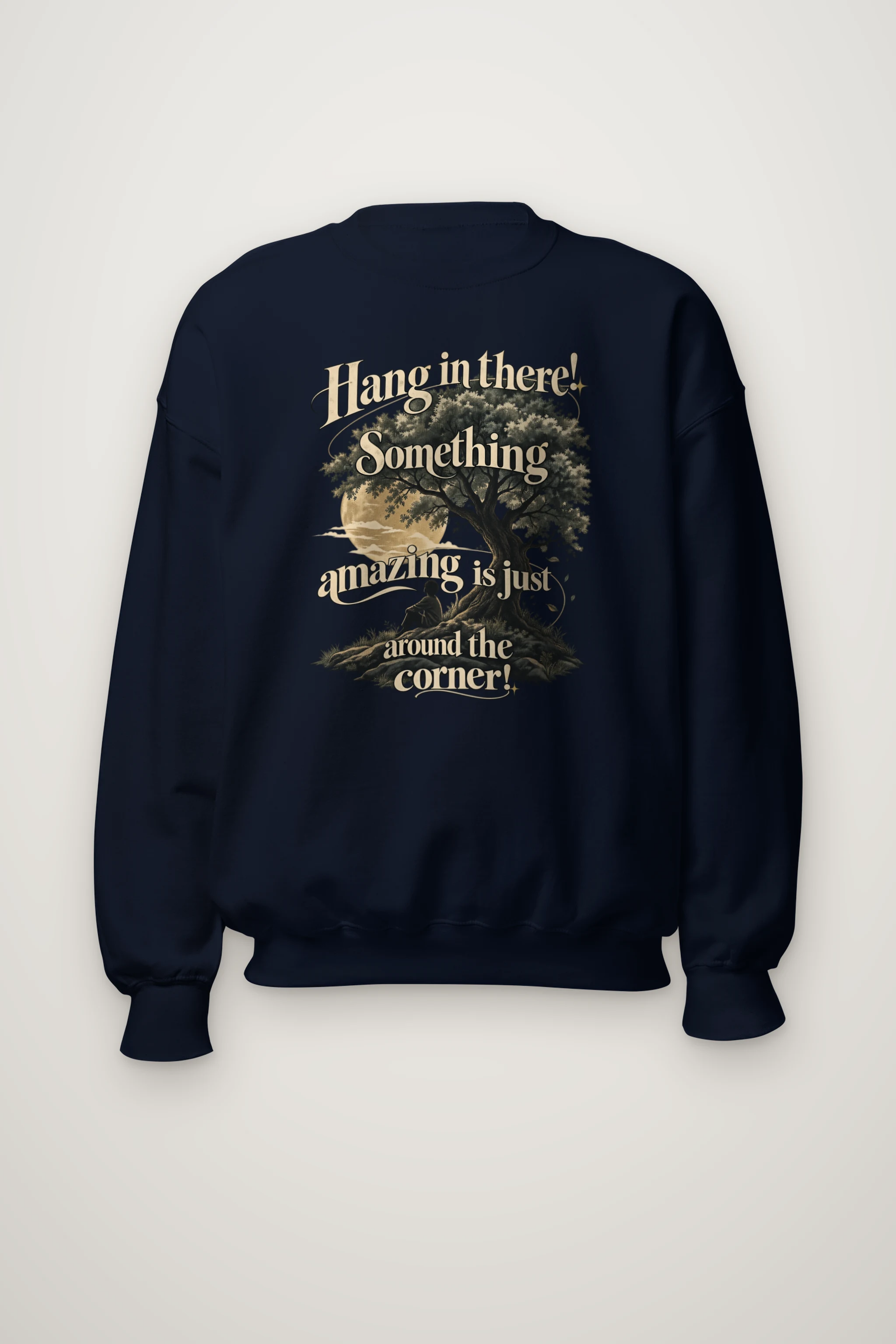 "Hang In There" Heavy Blend Unisex Crewneck Sweatshirt