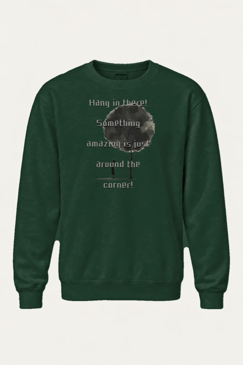 "Hang In There" Heavy Blend Unisex Crewneck Sweatshirt | Gildan 18000