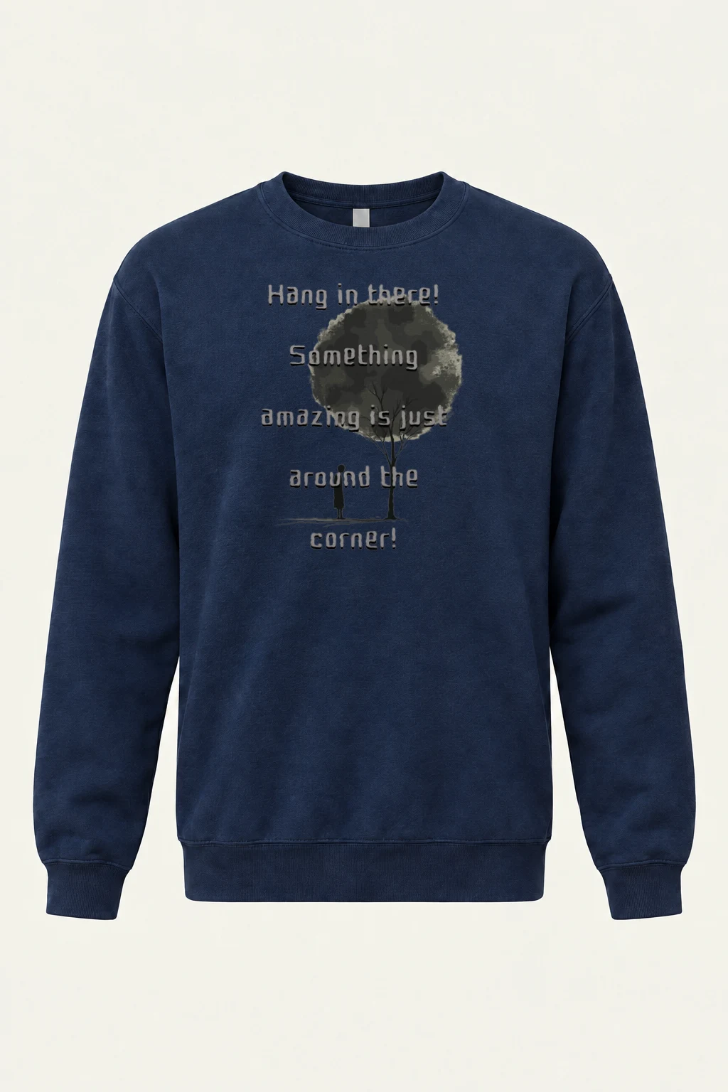 "Hang In There" Heavy Blend Unisex Crewneck Sweatshirt | Gildan 18000