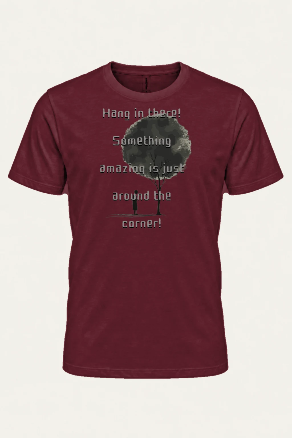 "Hang In There" Heavyweight Unisex Crewneck T-shirt | Gildan 5000