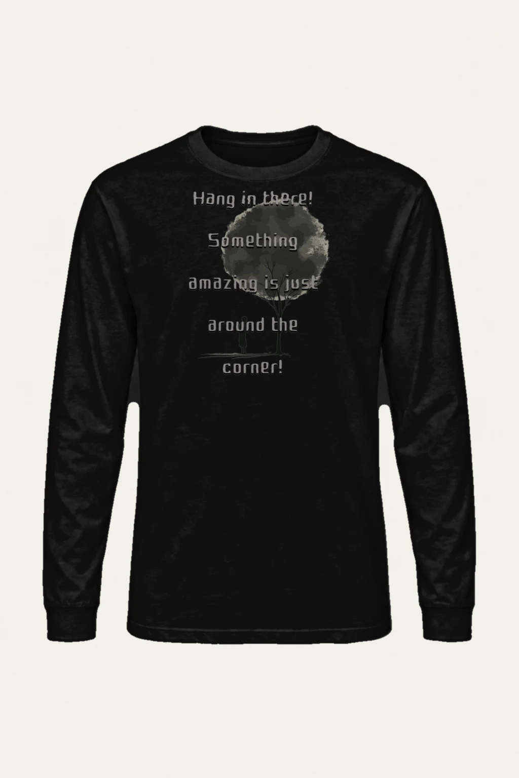 "Hang In There" Unisex Longsleeve T-shirt | Gildan 2400