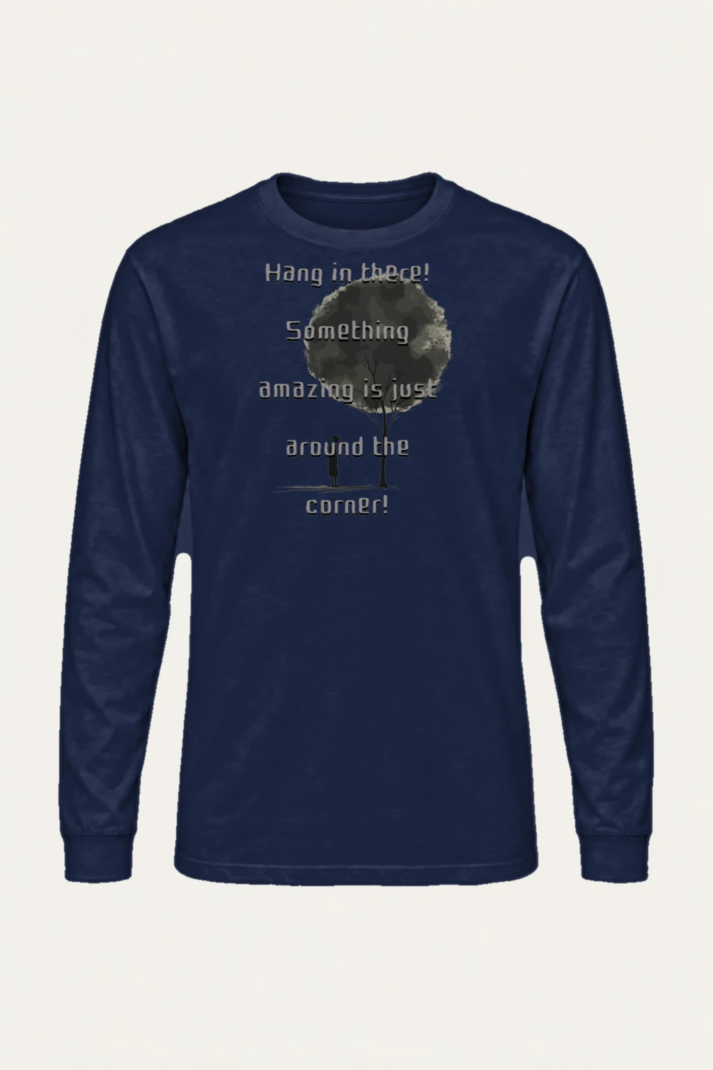 "Hang In There" Unisex Longsleeve T-shirt | Gildan 2400