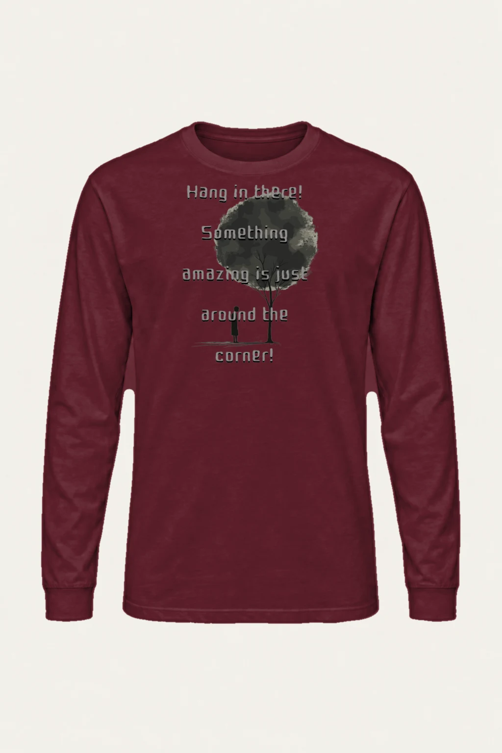 "Hang In There" Unisex Longsleeve T-shirt | Gildan 2400