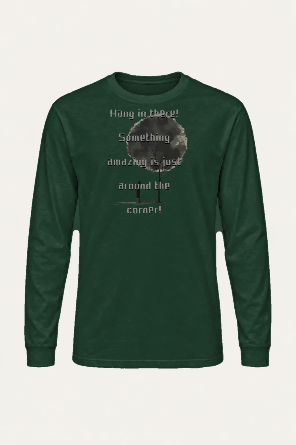 "Hang In There" Unisex Longsleeve T-shirt | Gildan 2400