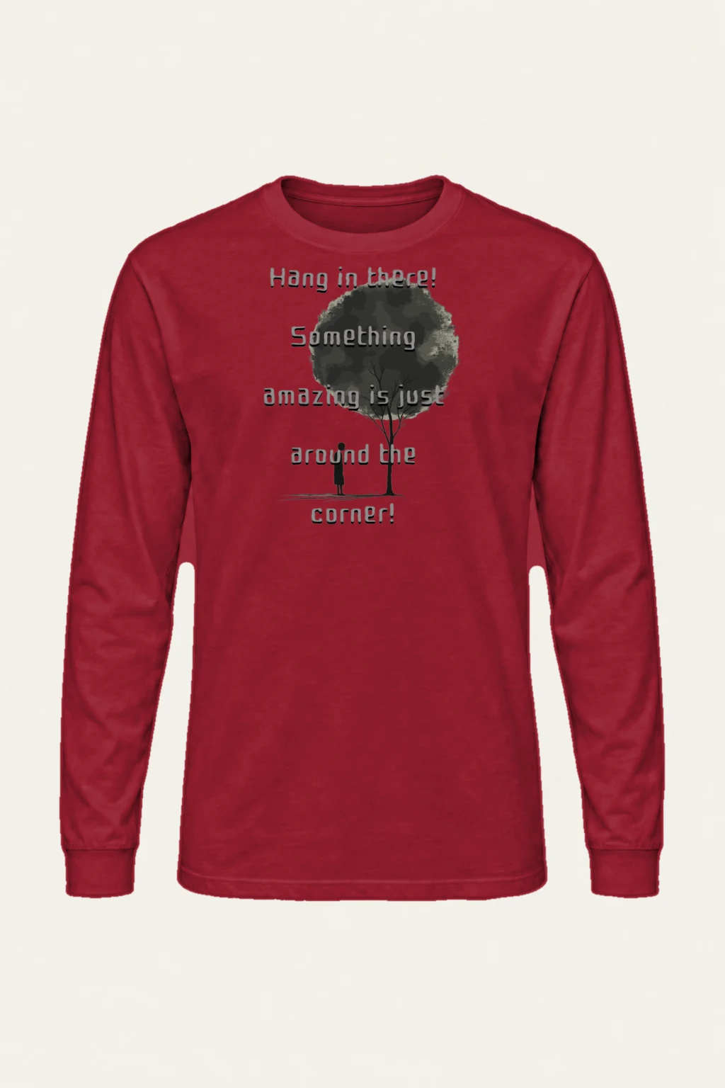 "Hang In There" Unisex Longsleeve T-shirt | Gildan 2400