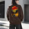 "Hanok Skyline" Heavy Blend Unisex Crewneck Sweatshirt | Gildan 18000