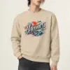 "Sunset Happiness Script" Heavy Blend Unisex Crewneck Sweatshirt