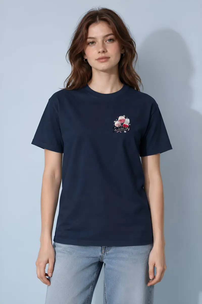 "Happy Birthday Balloons" Heavyweight Unisex Crewneck T-shirt