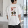 "Happy Birthday Bear" Heavyweight Unisex Crewneck T-shirt | Gildan 5000
