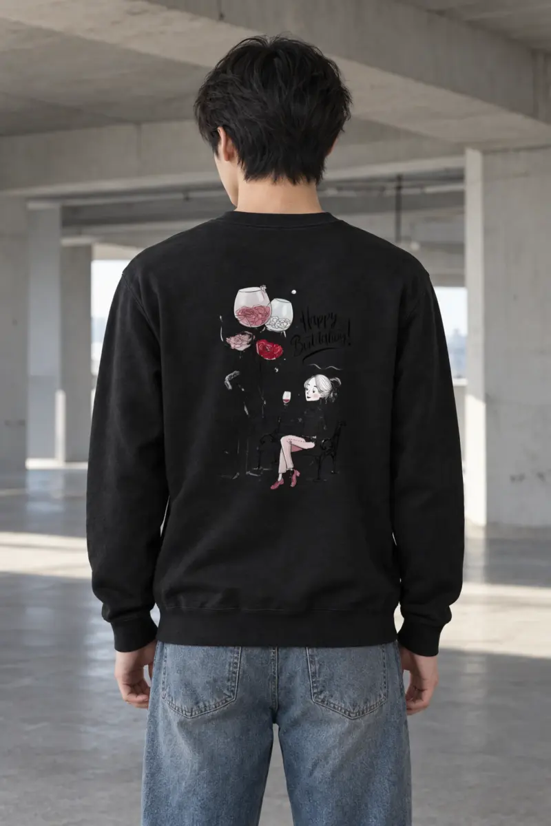 "Happy Birthday" Heavy Blend Unisex Crewneck Sweatshirt