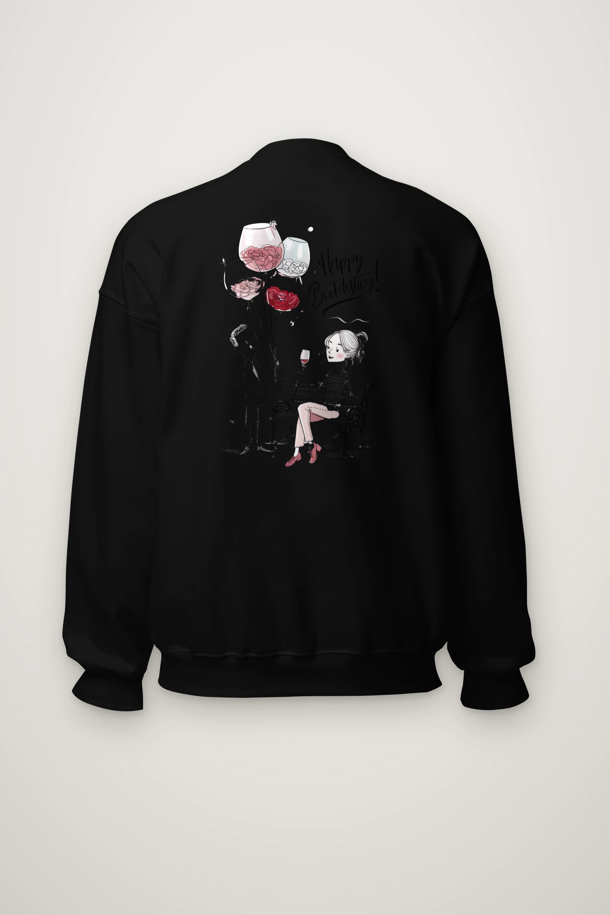 "Happy Birthday" Heavy Blend Unisex Crewneck Sweatshirt