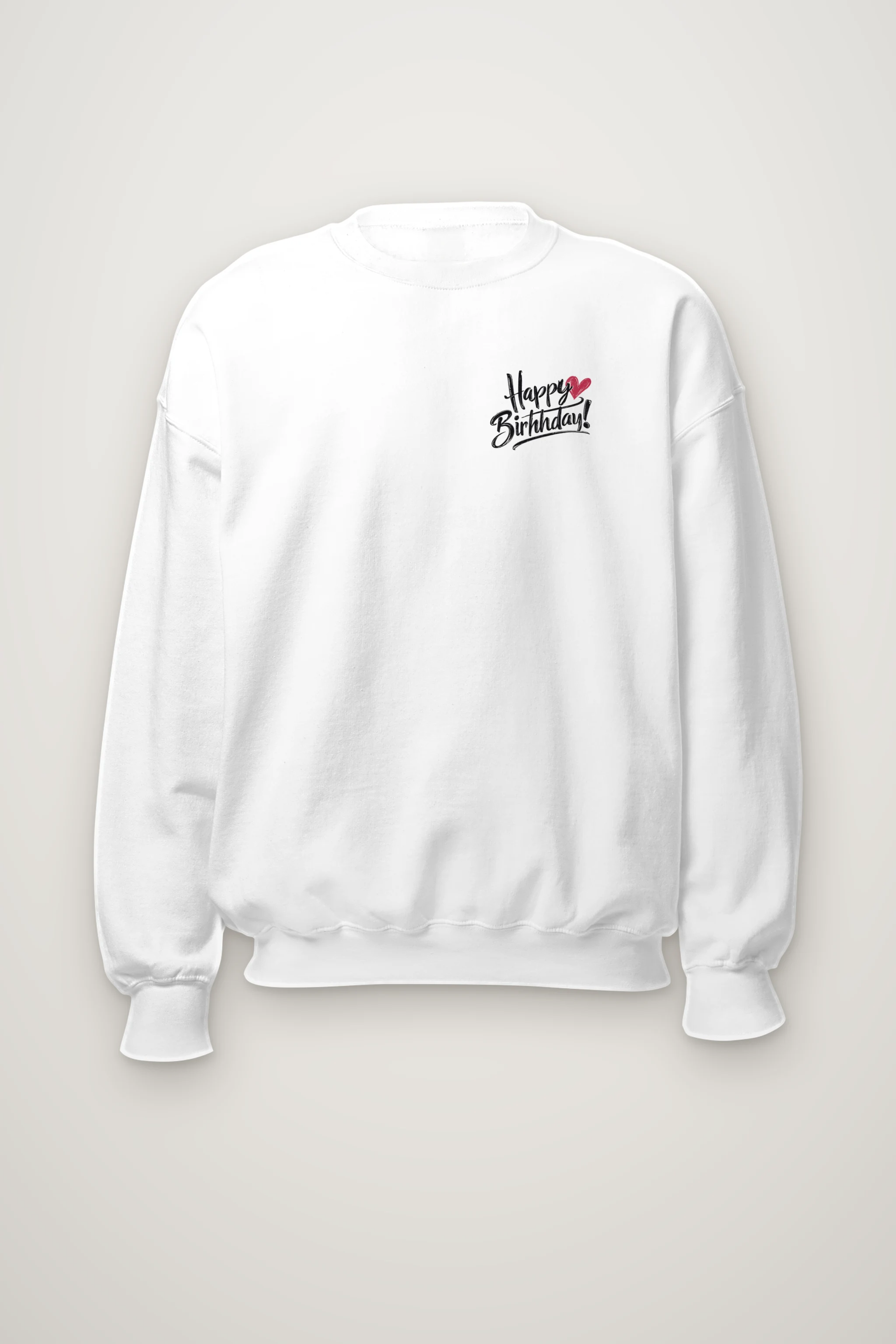 "Happy Birthday" Heavy Blend Unisex Crewneck Sweatshirt
