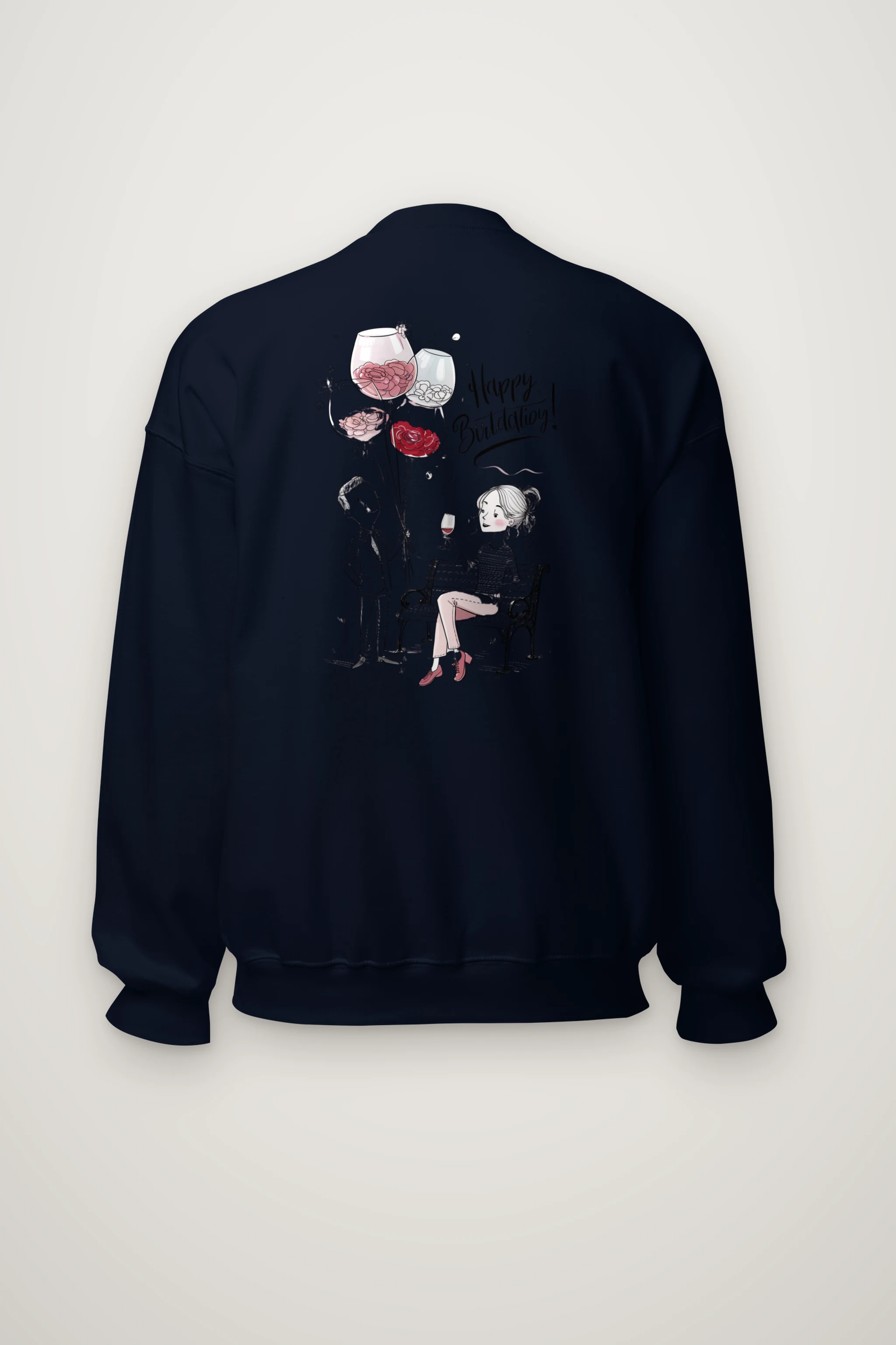 "Happy Birthday" Heavy Blend Unisex Crewneck Sweatshirt