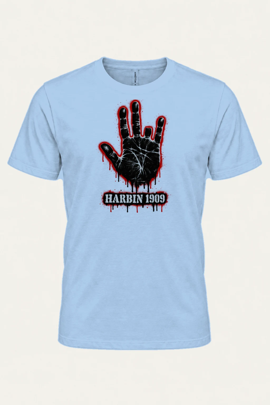"Harbin 1909 Hand" Heavyweight Unisex Crewneck T-shirt | Gildan 5000