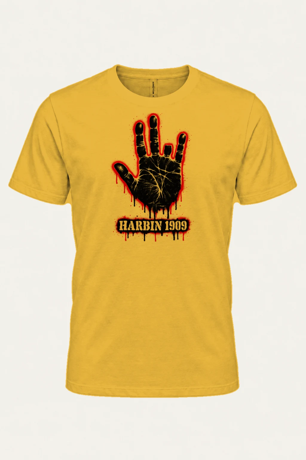 "Harbin 1909 Hand" Heavyweight Unisex Crewneck T-shirt | Gildan 5000