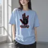 "Harbin 1909 Handprint" Heavyweight Unisex Crewneck T-shirt | Gildan 5000