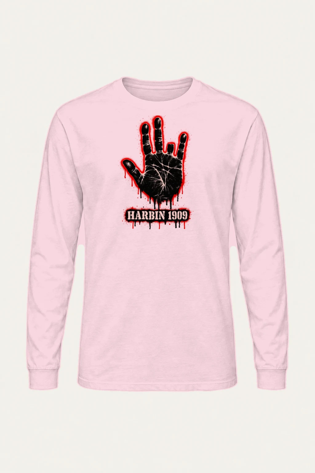 "Harbin 1909 Palm" Unisex Longsleeve T-shirt | Gildan 2400