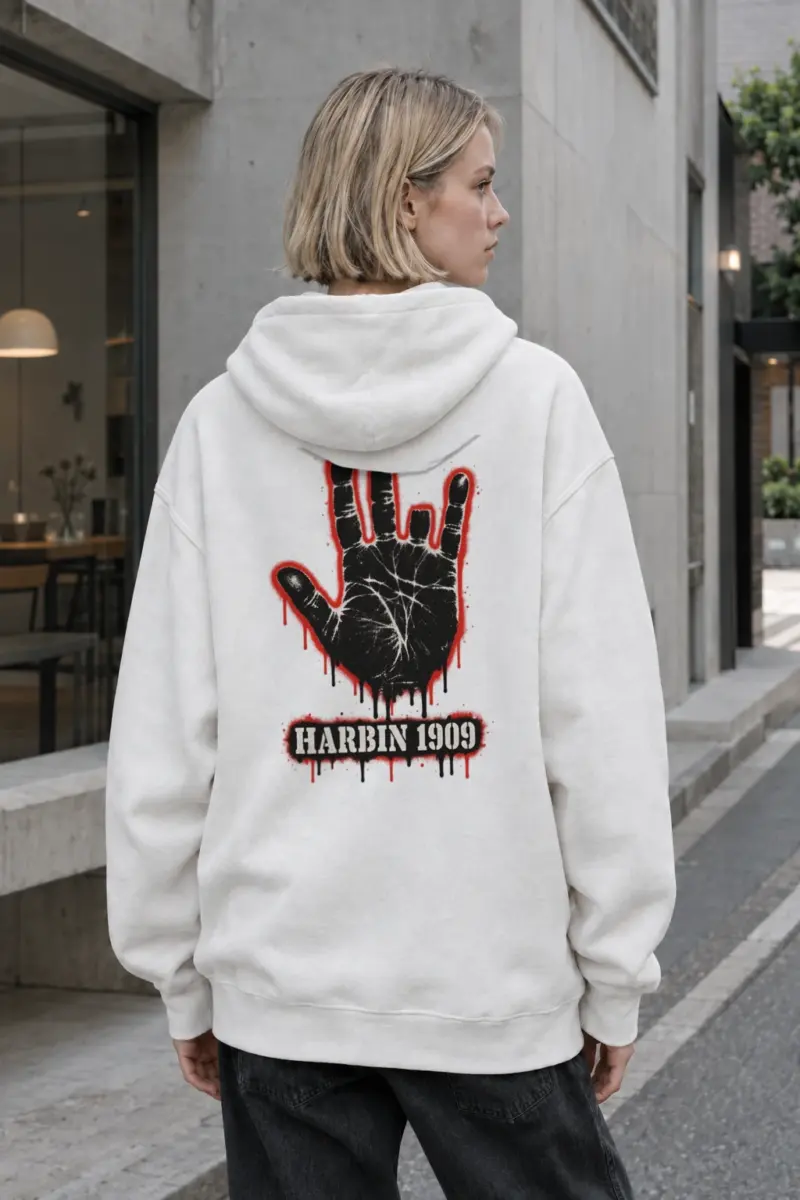 “HARBIN 1909” Premium Unisex Pullover Hoodie | Laneseven LS13001