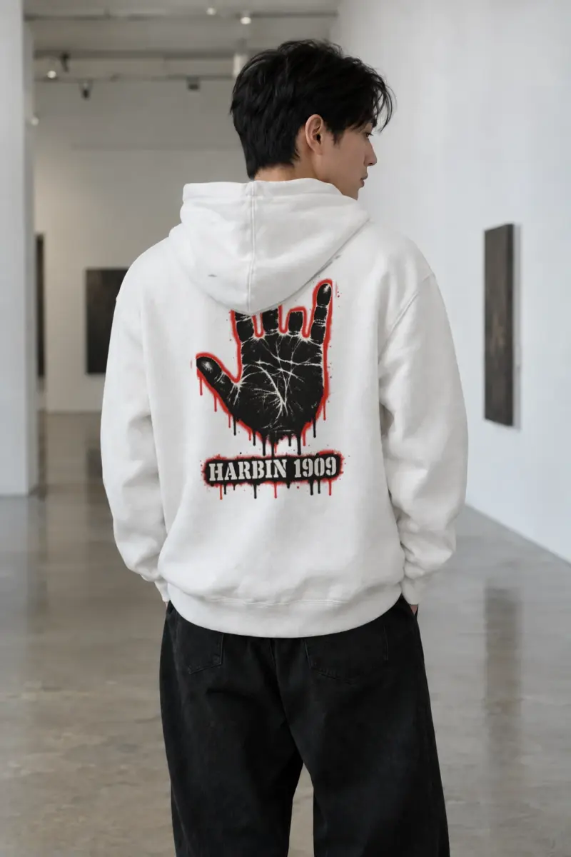 “HARBIN 1909” Premium Unisex Pullover Hoodie | Laneseven LS13001