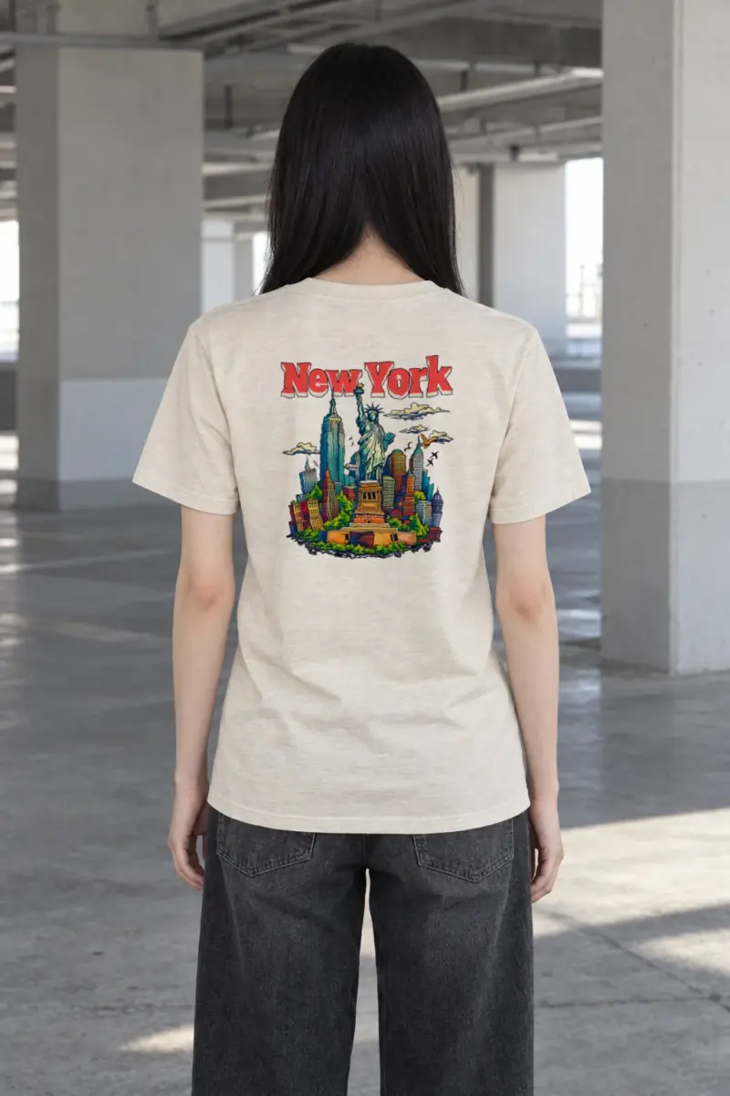 "Harbor City Comic" Heavyweight Unisex Crewneck T-shirt