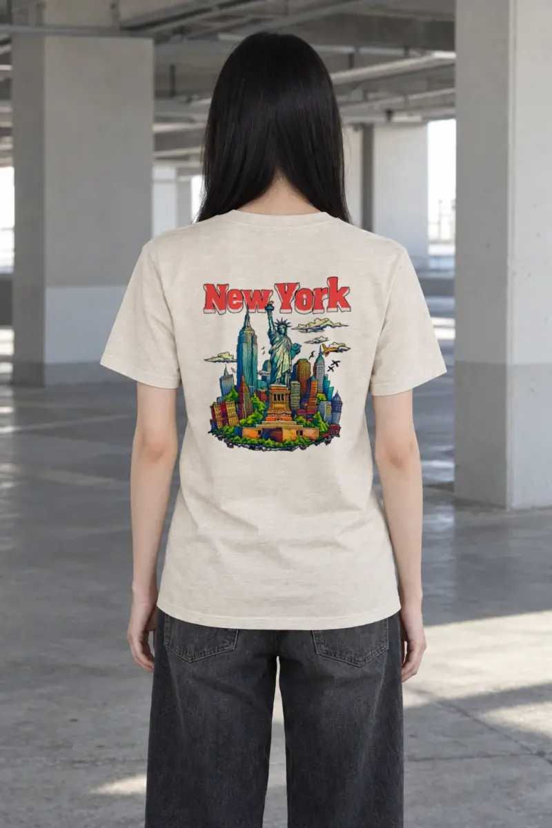 "Harbor City Comic" Heavyweight Unisex Crewneck T-shirt