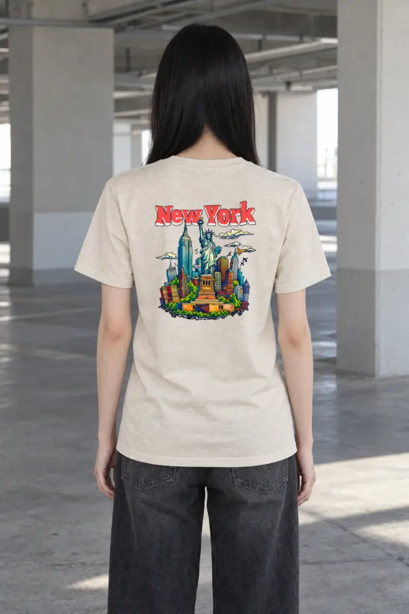 "Harbor City Comic" Heavyweight Unisex Crewneck T-shirt