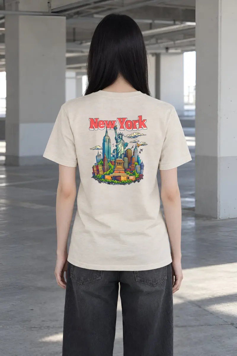 "Harbor City Comic" Heavyweight Unisex Crewneck T-shirt