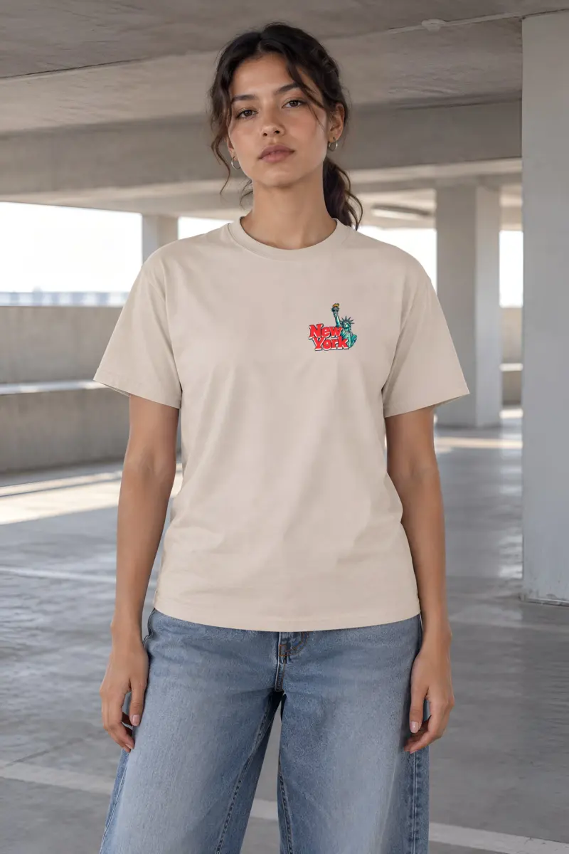 "Harbor City Comic" Heavyweight Unisex Crewneck T-shirt